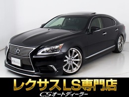 レクサス LS 460 バージョンC Iパッケージ 禁煙車/全画面SDナビ/ウェッズ製21インチAW