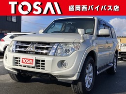 三菱 パジェロ 3.2 ロング GR ディーゼルターボ 4WD 新品SDナビバックカメラ付ワンオーナー