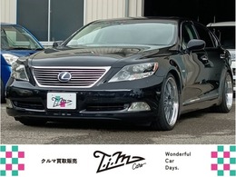 レクサス LSハイブリッド 600hL 後席セパレートシートパッケージ 4WD メーカーナビ　4WD　社外20インチAW　サン