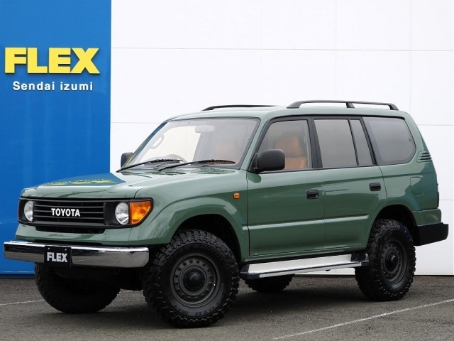 ディーゼルターボ車のランドクルーザープラド！弊社オリジナルカスタムRenoca 【AMERICANAMERICAN CLASSIC】がケスウィックグリーンカラーにて入庫いたしました！