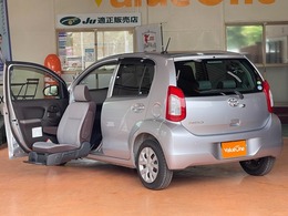 トヨタ パッソ 1.0 X ウェルキャブ 助手席リフトアップシート車 Aタイプ 福祉車両　純正SDナビ　1年保証付き
