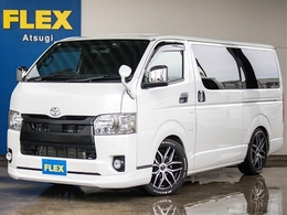 トヨタ ハイエースバン 2.8 スーパーGL ダークプライムII ロングボディ ディーゼルターボ 買取直販　ベッドキット　サーフィン