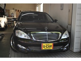 メルセデス・ベンツ Sクラス S500 ロング FRカールソンマフラーAW黒革SRナビ