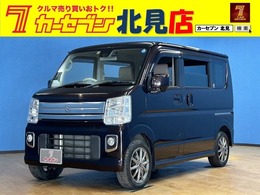 スズキ エブリイワゴン 660 PZターボ 4WD ユーザ買取衝突軽減エンスタ左パワスラ席暖