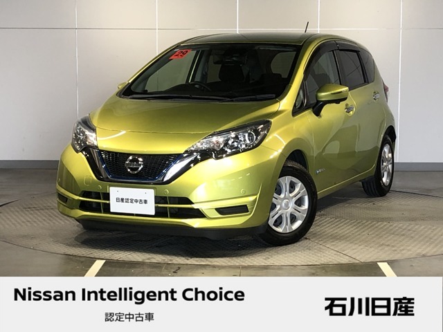 ノート　e-POWER　X　2WD　ワンオーナー　入庫しました♪　ボディ色はオリーブグリーンです☆