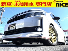 トヨタ ヴォクシー 2.0 V エアロ ワークAW車高調10型ナビ 両側電動