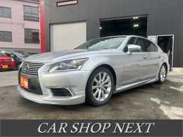 レクサス LS 460 バージョンC Iパッケージ 4WD サンルーフ　本革　モデリスタ　TOMSエアロ