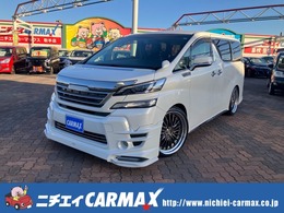 トヨタ ヴェルファイア 2.5 Z TEIN車高調 フリップダウンモニター