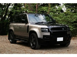 ランドローバー ディフェンダー 110 X 3.0L D300 ディーゼルターボ 4WD パノラマ デカナビ 固定ステップ COOLBOX