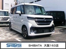 スズキ スペーシア 660 カスタム ハイブリッド XS スズキ保証付　デュアルセンサーブレーキサ