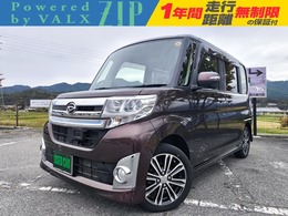 ダイハツ タント 660 カスタム RS SA 4WD ターボ　純正8インチナビ　フルセグテレビ