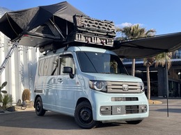 ホンダ N-VAN 660 +スタイル ファン ターボ ルーフテント　オーニング　シャワーテント