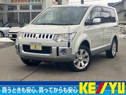 三菱 デリカD：5 2.4 シャモニー 4WD 8人乗　大阪仕入　ツインナビ　禁煙車