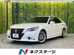 トヨタ クラウンアスリート 2.5 S 純正ナビ BBS18インチアルミホイール Bluet