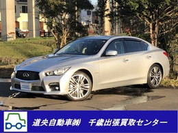 日産 スカイライン 3.5 350GT FOUR ハイブリッド タイプSP 自社買取車両　純ナビ＆フルセグ