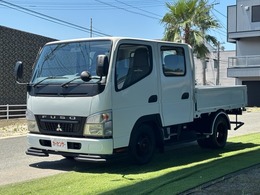 三菱ふそう キャンターガッツ 3.0 ダブルキャブ ロング 全低床 DX ディーゼルT 5速マニュアル　ETC　最大積載量1250kg