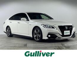 トヨタ クラウン ハイブリッド 2.5 RS アドバンス 禁煙車 サンルーフ 純正ナビ 全方位カメラ