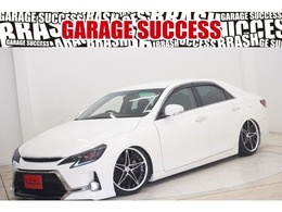 トヨタ マークX 2.5 250G Sパッケージ リラックスセレクション 黒内装/フロントG'sバンパー/新品WORKシュ