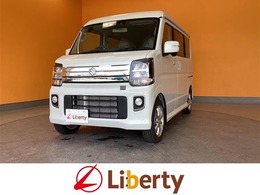 スズキ エブリイワゴン 660 PZターボ ハイルーフ 届出済未使用車 衝突軽減B HIDヘッドライト