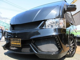 トヨタ ハイエースバン 2.8 スーパーGL ダークプライムIIワイド ミドルルーフ ロングボディ ディーゼルターボ フルエアロ車内泊1オナ禁煙ナビ後TV3カメラ