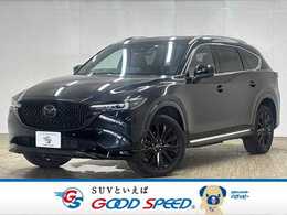 マツダ CX-8 2.2 XD スポーツ アピアランス ディーゼルターボ 6人乗り BOSE 黒革 純正10型ナビ 全周囲