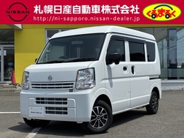 日産 NV100クリッパー 660 DX ハイルーフ 5AGS車 4WD 横滑り防止装置　社外ナビ