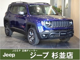 ジープ レネゲード トレイルホーク 4WD 純正ナビ/カープレイ/フルセグTV/Bカメラ/