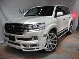 トヨタ ランドクルーザー200 4.6 ZX 4WD WALDエアロ WALD24インチAW TVナビ