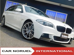 BMW 5シリーズツーリング 528i Mスポーツパッケージ サンル-フ/黒本革/20AW/カ-ボンスポイラ-/