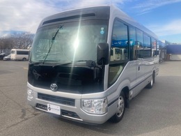 トヨタ コースター GX　H29　28人 冷蔵庫　客室モニター付き