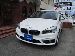 BMW 2シリーズアクティブツアラー 218d ラグジュアリー ディーゼルターボ 黒革純正ナビBカメフルセグパワ-バックドア