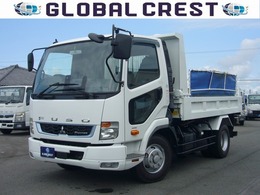 三菱ふそう ファイター ダンプ　3600kg　6速 自動被害軽減ブレーキ　車線逸脱警報　横滑