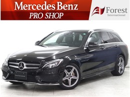 メルセデス・ベンツ Cクラスワゴン C200 スポーツ レーダーセーフティ/AMGライン/黒革ナビTV