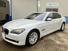 BMW 7シリーズ 750i 黒革 S/R ナビ修理済み ラジエター交換済