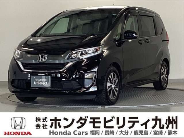 フリード　Gホンダセンシング6人乗りです！純正メモリーナビ、衝突低減ブレーキ、ドラレコ、リアカメラ、両側電動スライドドア、LEDヘッド、本革ステア、純正15インチアルミホイール他、充実しています！