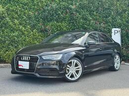 アウディ A3セダン 1.4 TFSI シリンダー オン デマンド Sラインパッケージ MMI　アドバンストキー　認定中古車