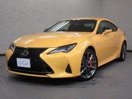 レクサス RC 350 Fスポーツ メモリーナビ　フルセグ　本革シート　LED