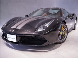 フェラーリ 488スパイダー F1 DCT ・シルバーストライプ・フロントPPF