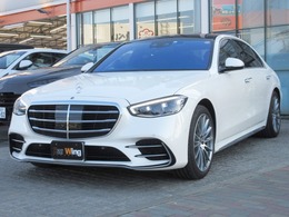 メルセデス・ベンツ Sクラス S580 4マチック ロング AMGラインパッケージ (ISG搭載モデル) 4WD MP202301 1オーナー　ドライバーズPKG　サンルーフ