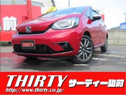 ホンダ フィット 1.5 e:HEV リュクス 4WD 茶革シート/禁煙車/関東仕入れ/純正SDナビ