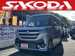 スズキ スペーシア 660 カスタム ハイブリッド XSターボ 全方位モニター付メモリーナビ装着車