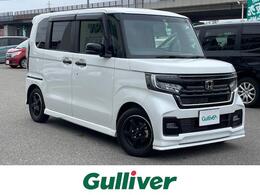 ホンダ N-BOX カスタム 660 L 純正8型ナビ TV Bカメラ 無限スポイラー