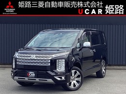 三菱 デリカD：5 2.2 P ディーゼルターボ 4WD 10.1ナビ　後席モニター　ETC　ドラレコ