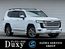 トヨタ ランドクルーザー300 3.3 ZX ディーゼルターボ 4WD 12.3型JBLナビ　空気圧　クールBOX　デフ