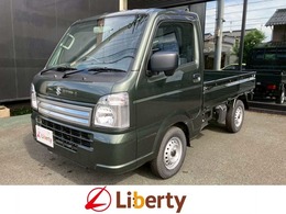 スズキ キャリイ 660 KCエアコン・パワステ スズキ セーフティ サポート非装着車 3方開 4WD 届出済未使用車 パワーウィンド 禁煙車