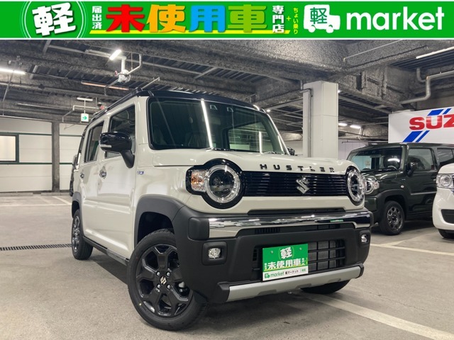 この度は、新車・届出済み未使用車専門店　軽マーケットのハスラーをご覧頂き誠にありがとうございます。