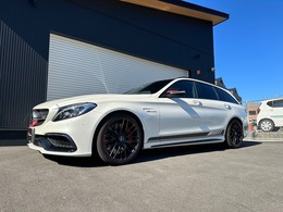 メルセデスAMG Cクラスワゴン C63 S エディション1 サンルーフ　AMGパフォーマンスシート