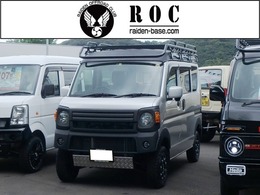 スズキ エブリイ 660 ジョイン ターボ ハイルーフ 4WD アゲバン　アウトクラスフェイスキット