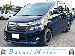 トヨタ ヴェルファイアハイブリッド 2.4 V 4WD 全塗装済　ナビ付　ETC　スライドドア