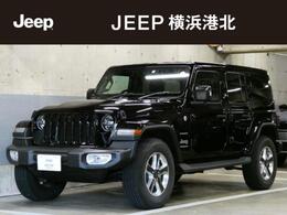 ジープ ラングラー アンリミテッド サハラ 2.0L 4WD 新車保証継承　レギュラー対応　純正ナビTV